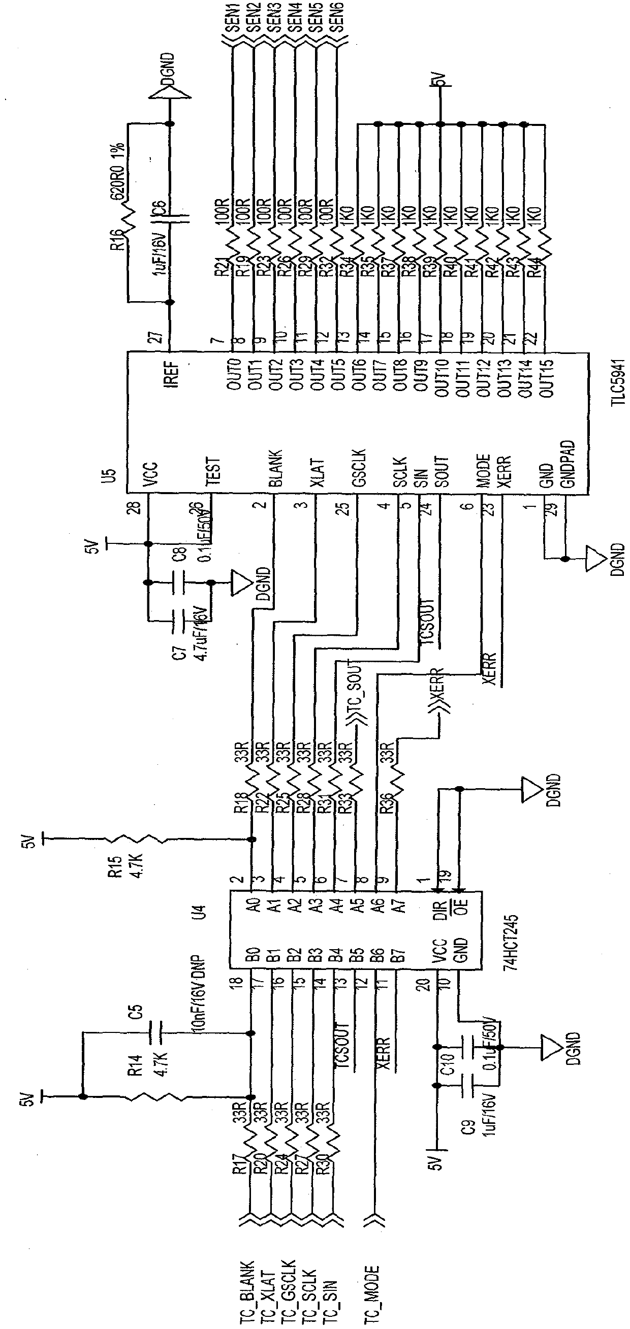 A transmitter drive circuit for a photoelectric sensor