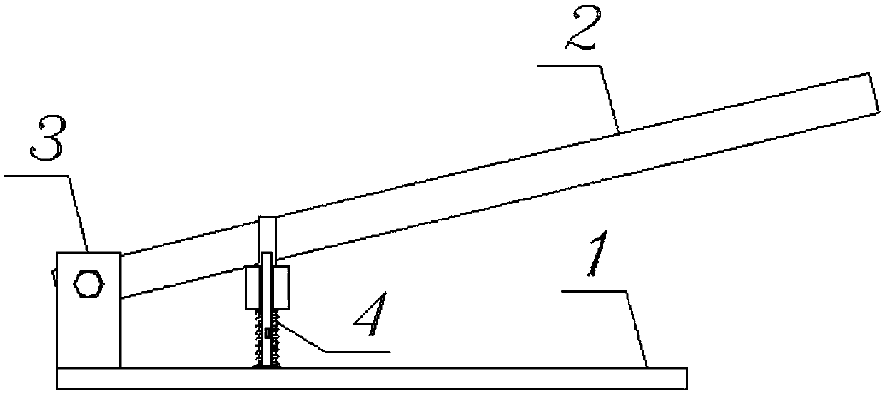 Small compression spring static pressure method and device thereof