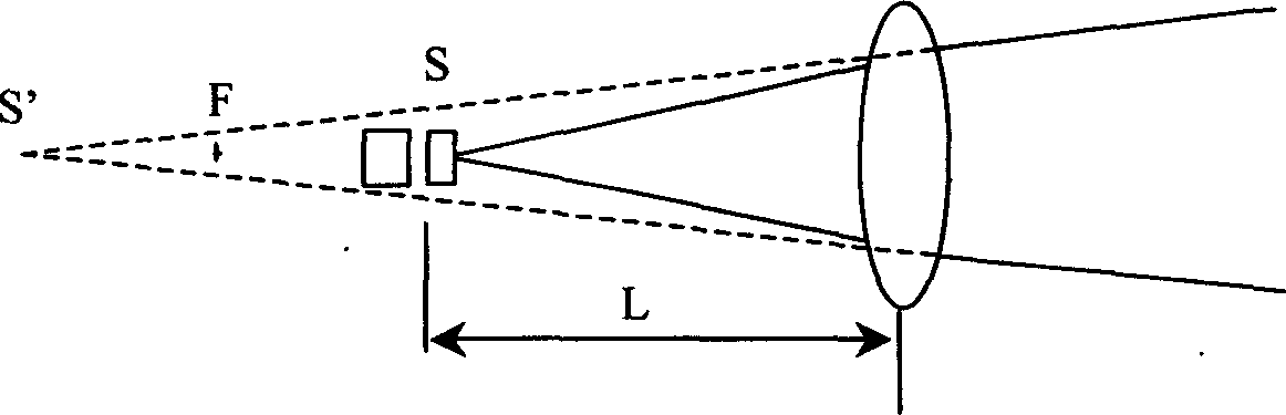 Zooming apparatus of long-distance large-range semiconductor laser lighting device