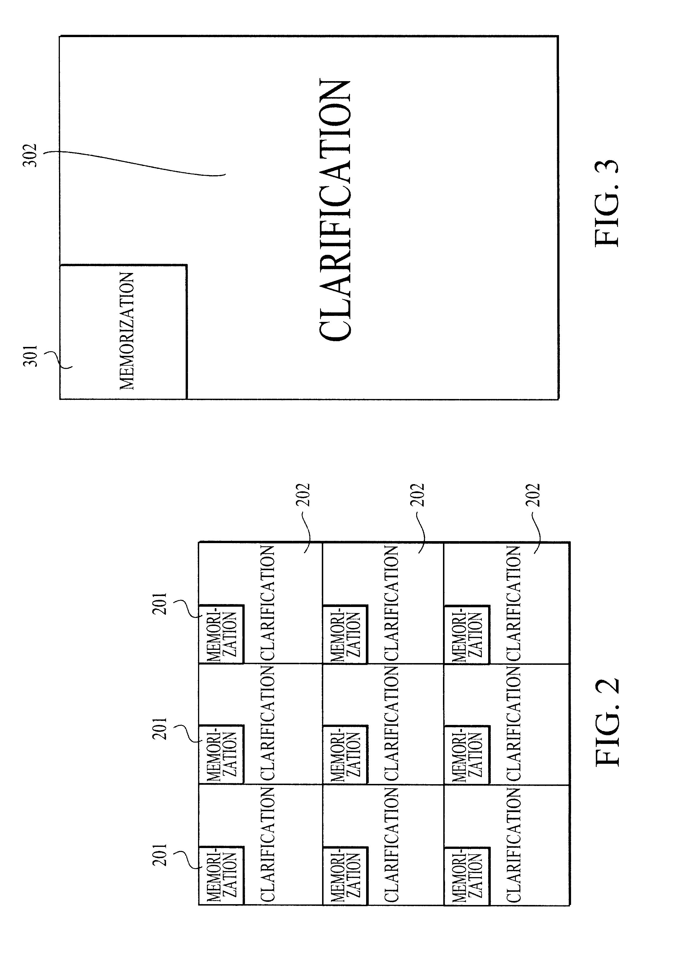 Method and device for finding, collecting and acting upon units of information