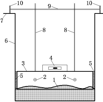A method and device for leveling the sediment bed surface of an experimental tank