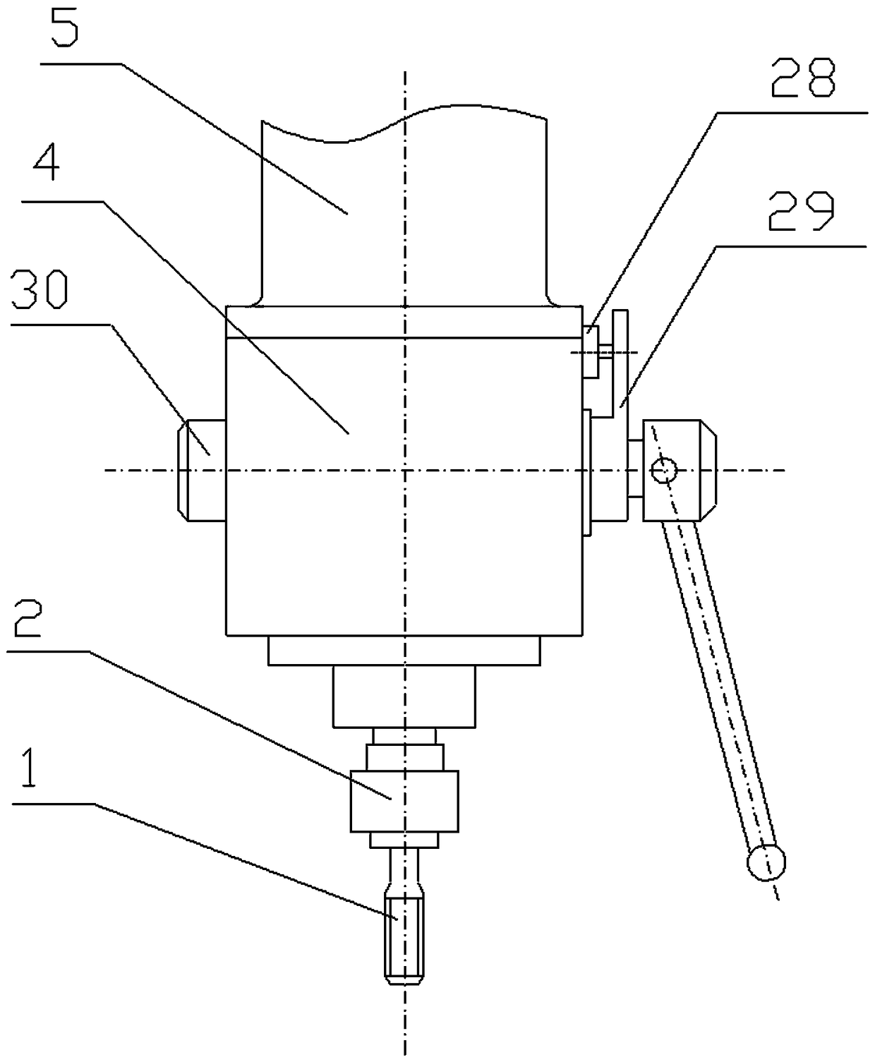 Large stroke high speed electric tapping machine