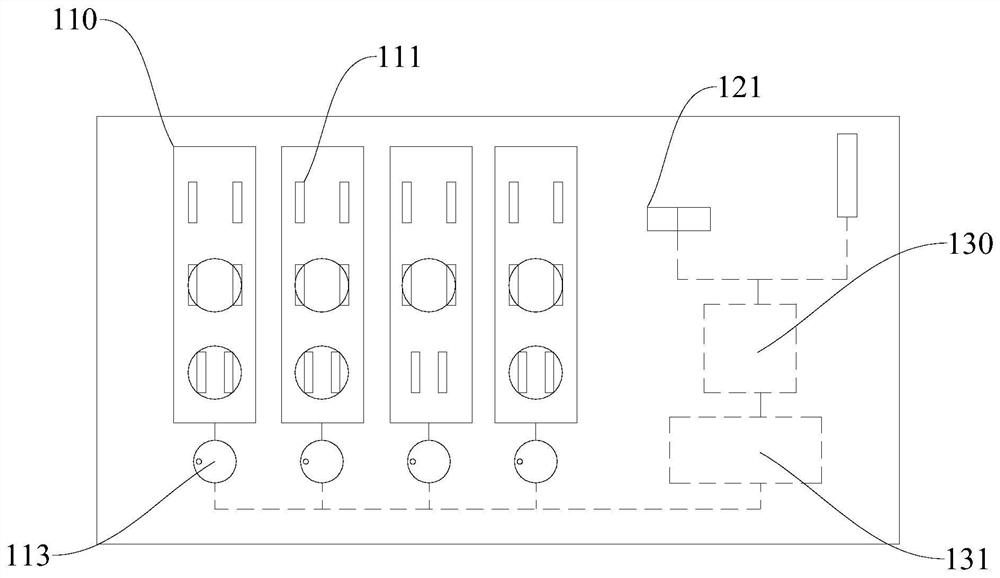 Multi-probe time sequence calibration jig and calibration method