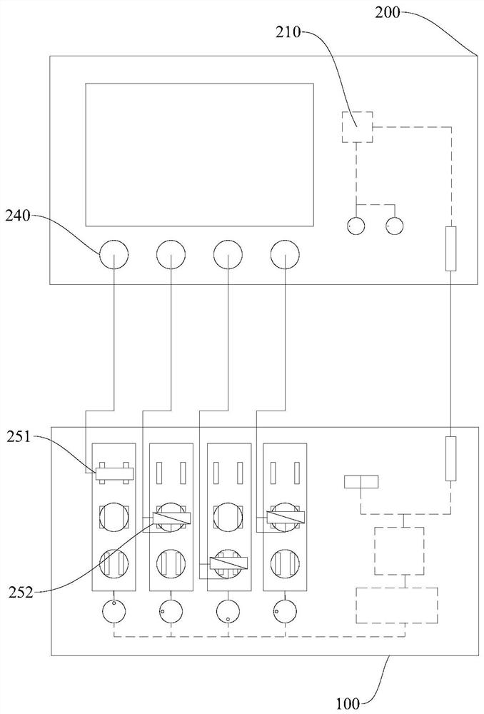 Multi-probe time sequence calibration jig and calibration method