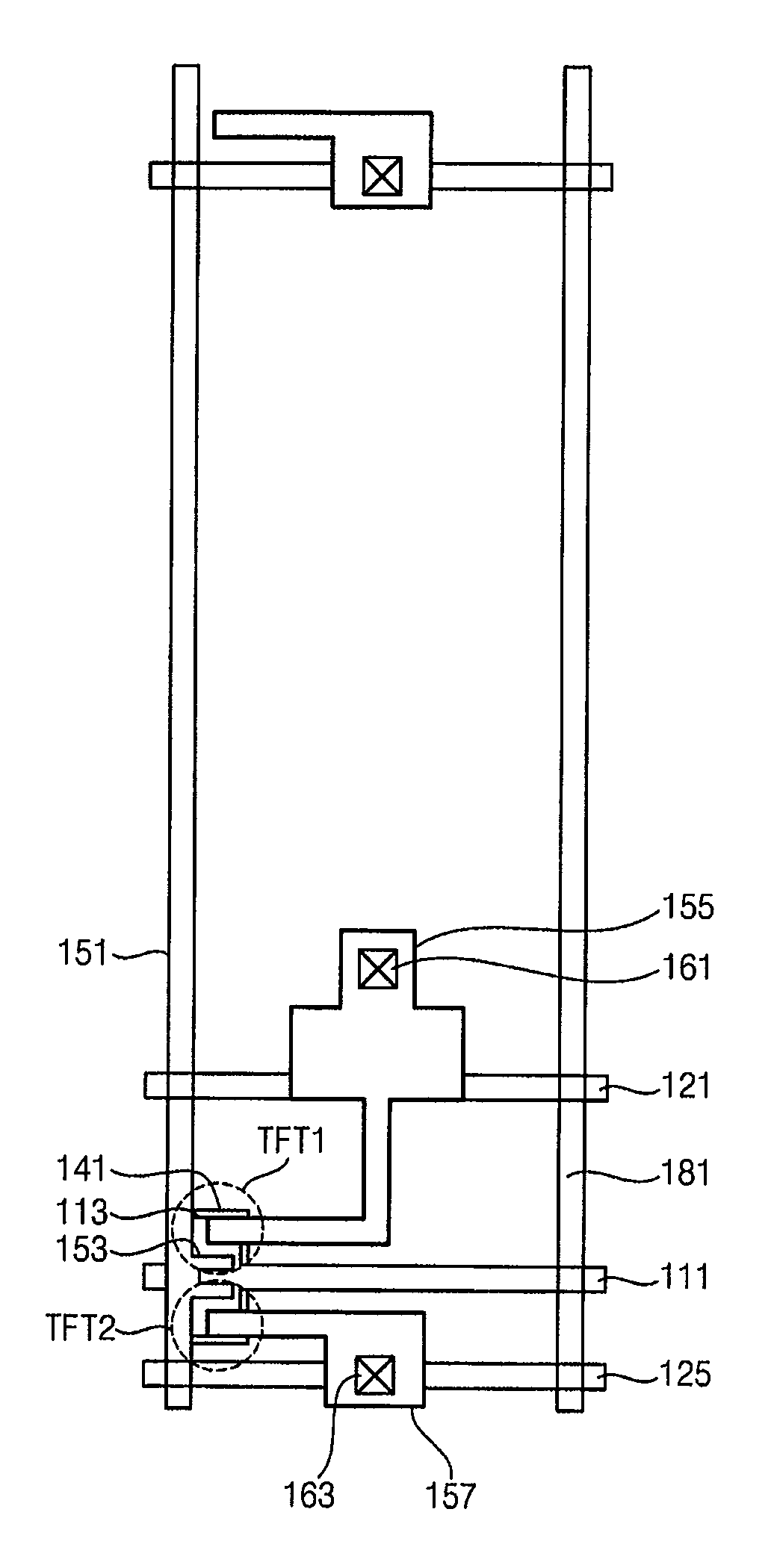 Method for driving a liquid crystal display device, an array substrate, method of manufacturing the array substrate and liquid crystal display device having the same