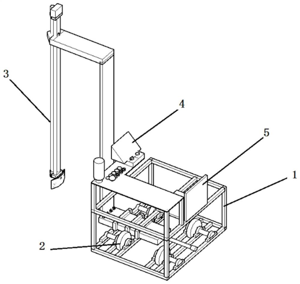 Oil tank inner wall detection robot