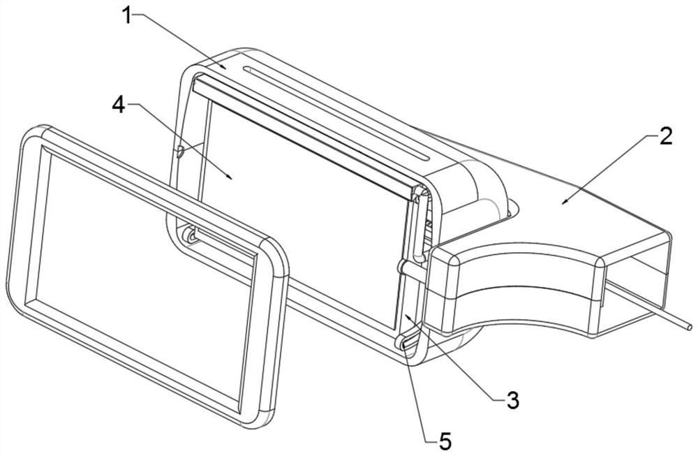 Rearview mirror cleaning and drying device