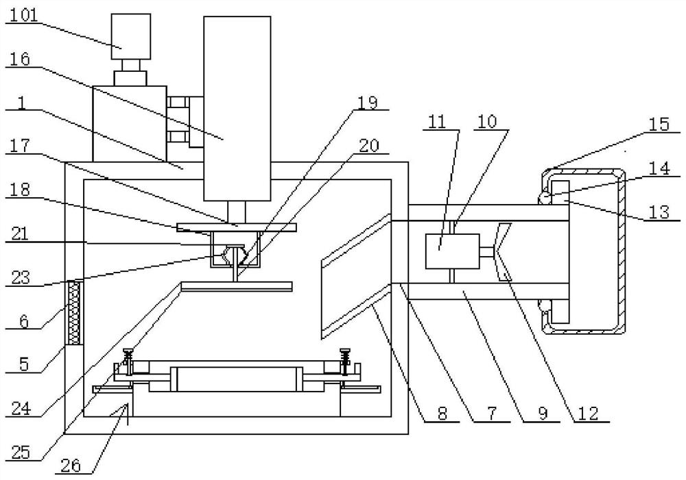 An extrusion type electronic circuit board production equipment