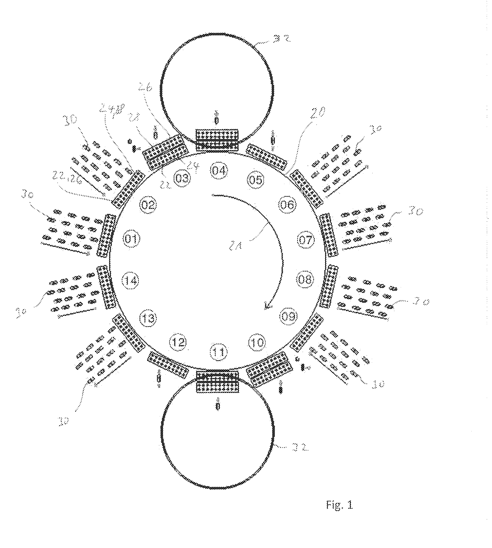 Device for filling and closing capsules