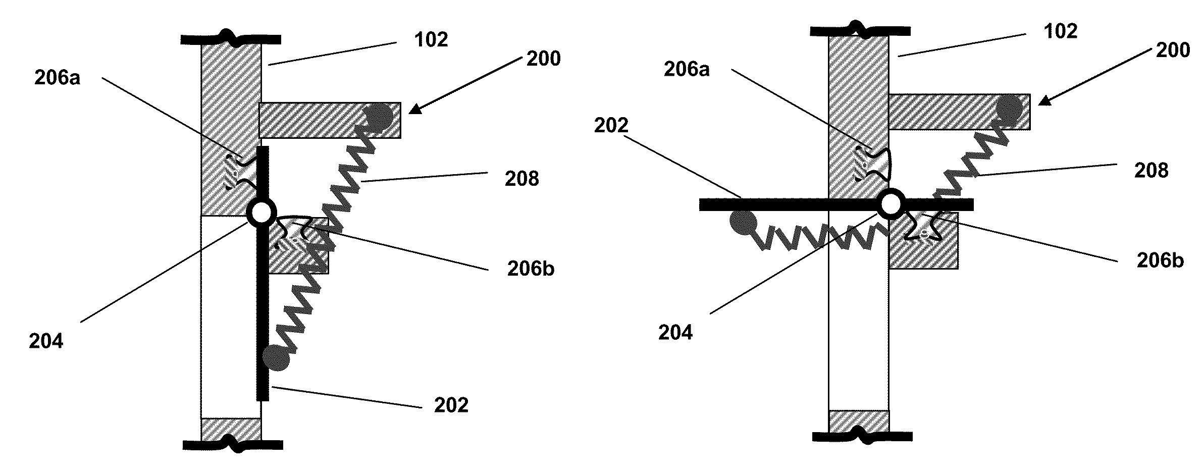 Actuators for gun-fired projectiles and mortars