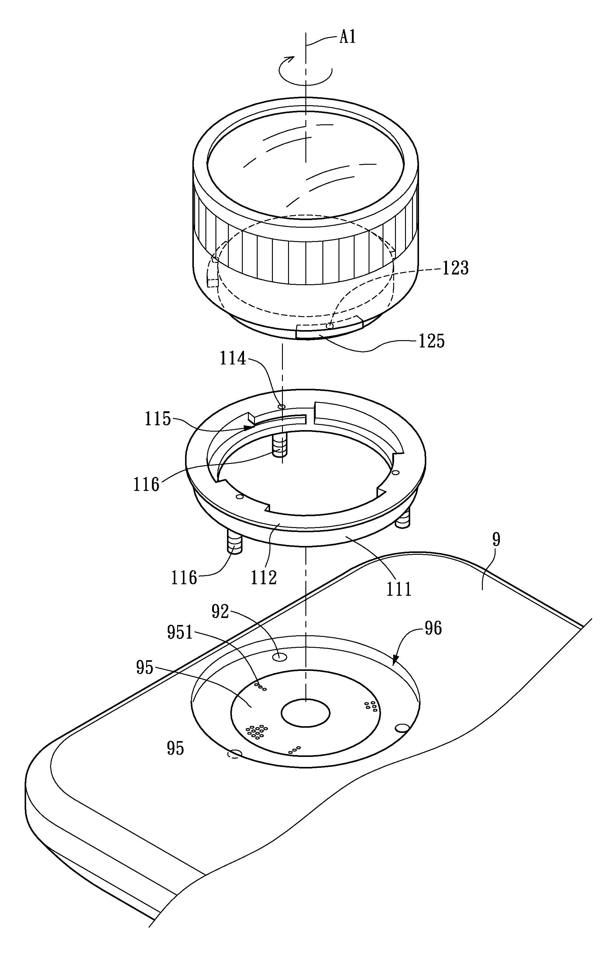 Attachable assembly