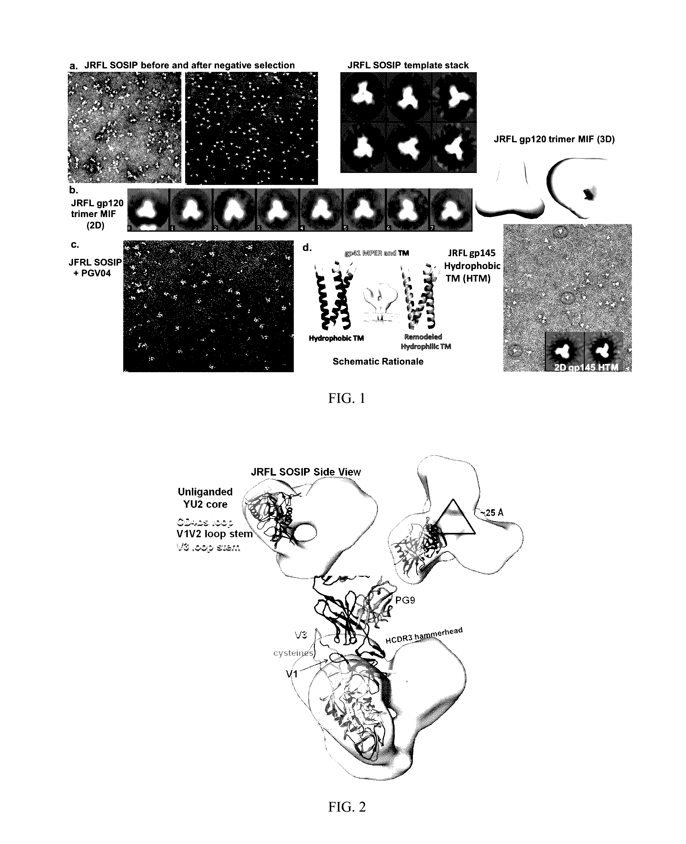 Soluble hiv-1 envelope glycoprotein trimers