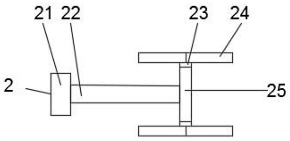 Eight-rotor-wing unmanned aerial vehicle surveying and mapping device for natural resource investigation