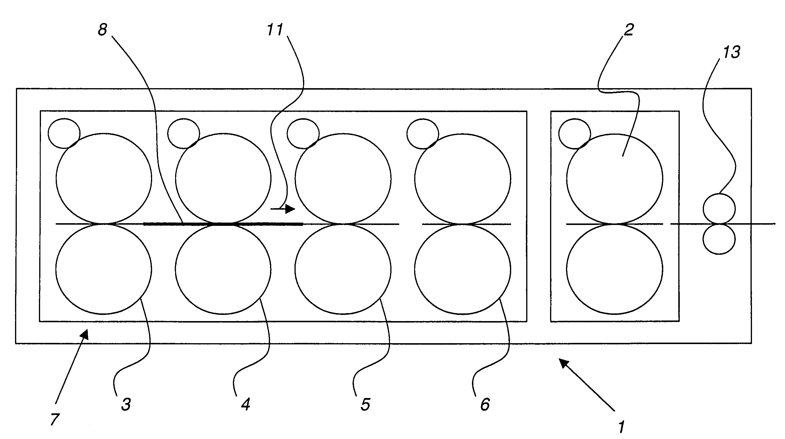 Method and printing machine used for printing with the use of toner