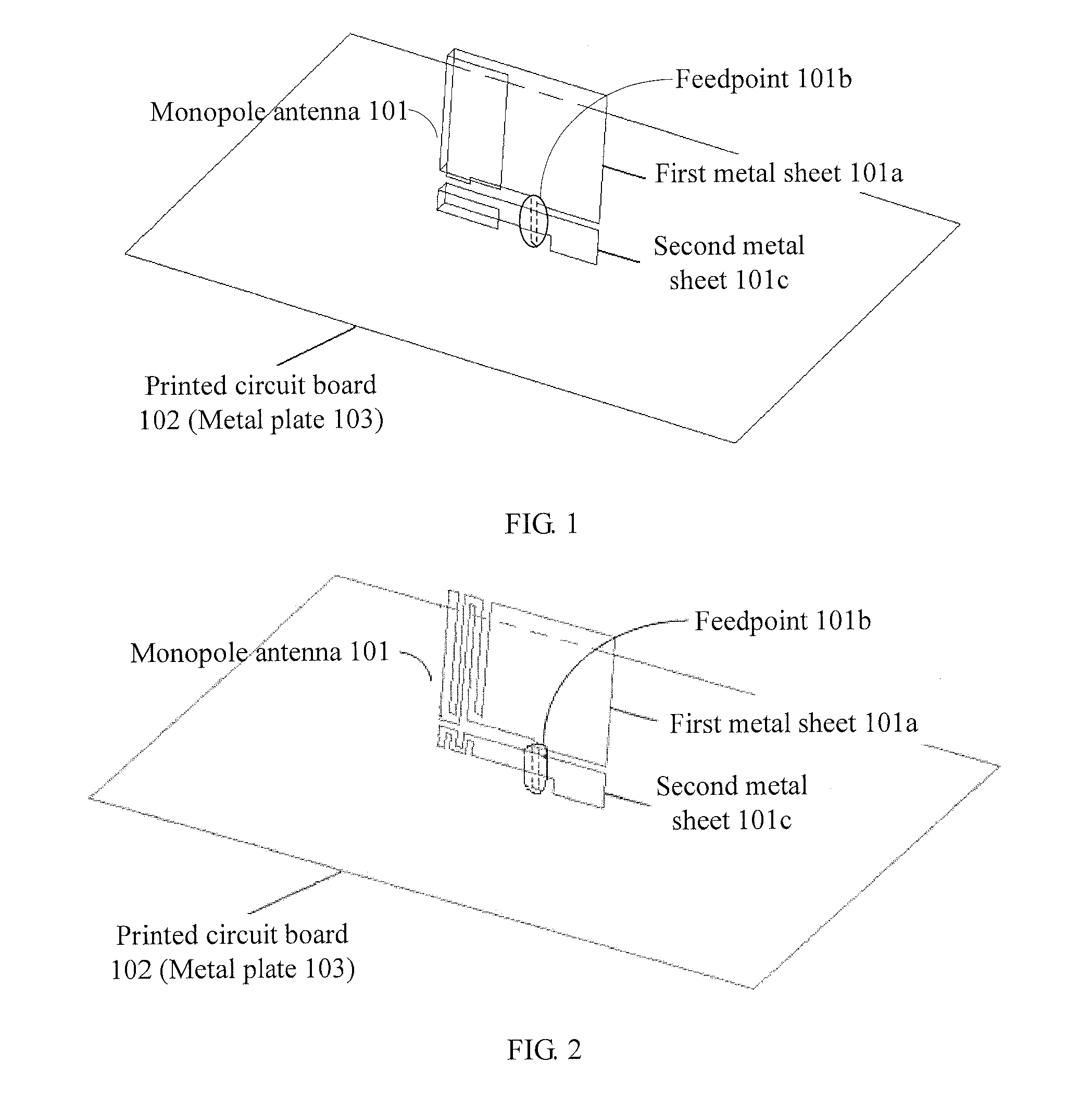 Mobile communication antenna device and mobile communication terminal device