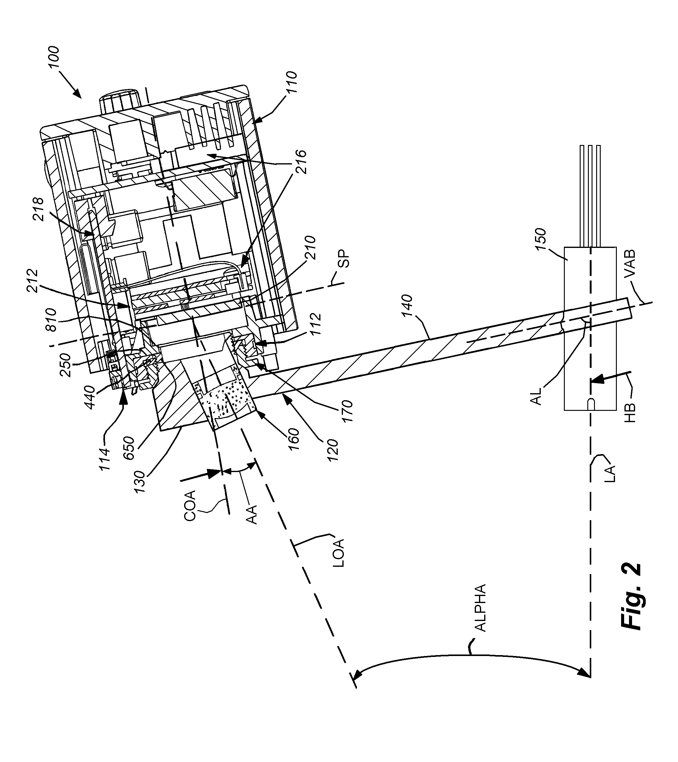 Laser profiling attachment for a vision system camera