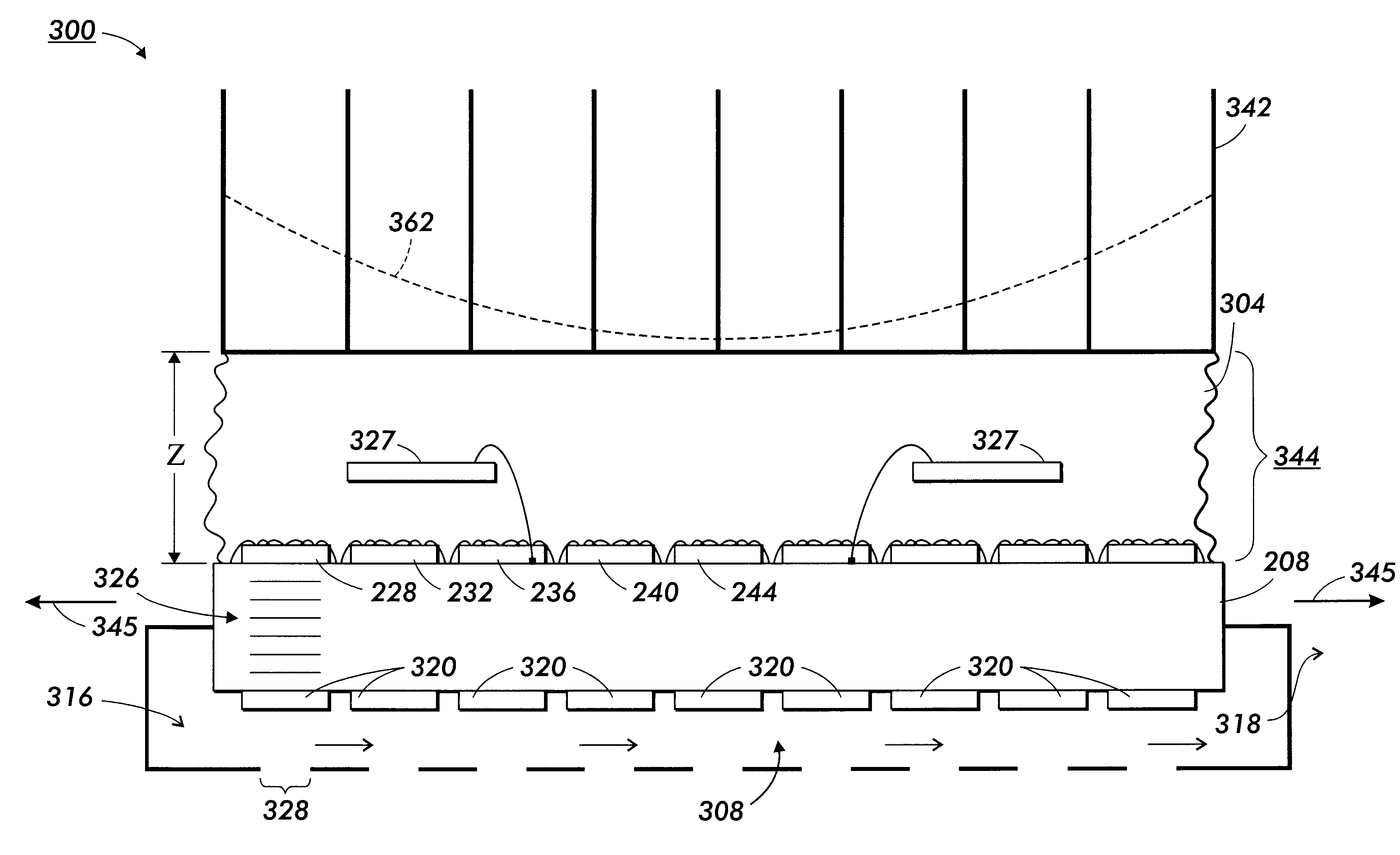 Method and apparatus to achieve uniform ink temperatures in printheads