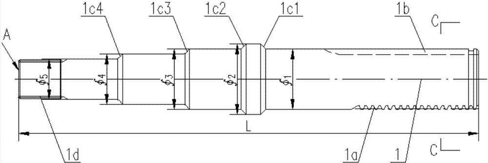 A method for induction heat treatment of a low-speed high-torque drive axle