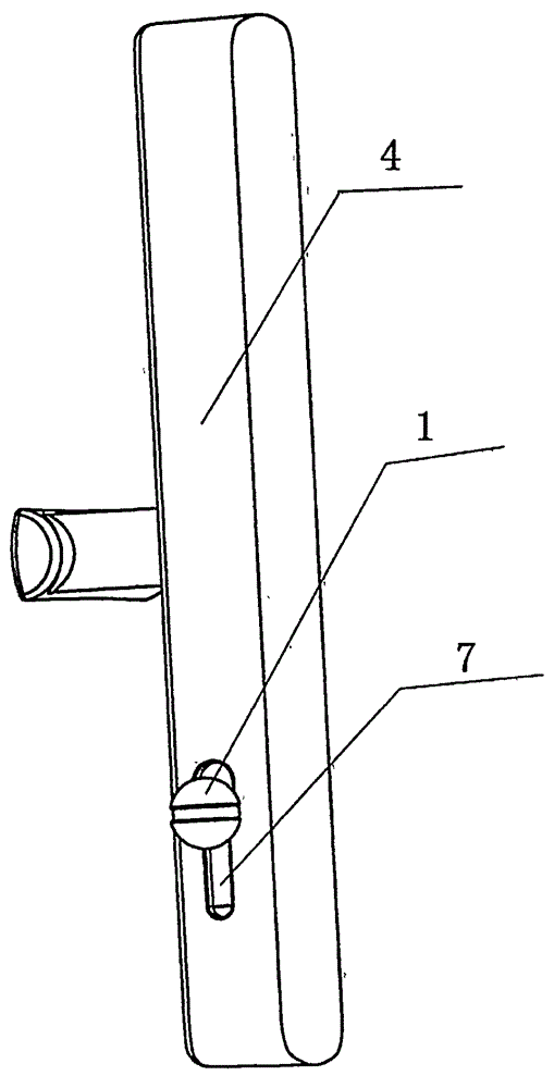 Double locking and electricity obtaining structure for door lock