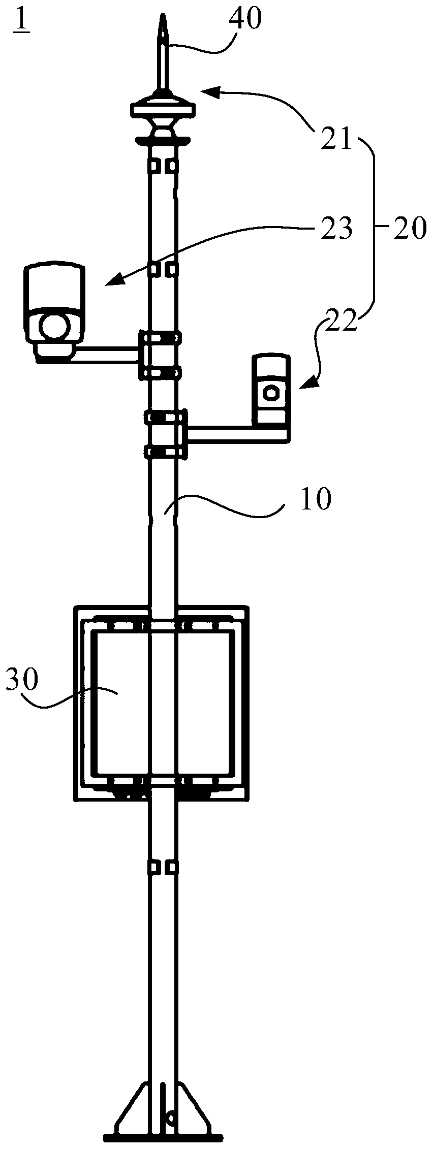 Meteorological observation device and system