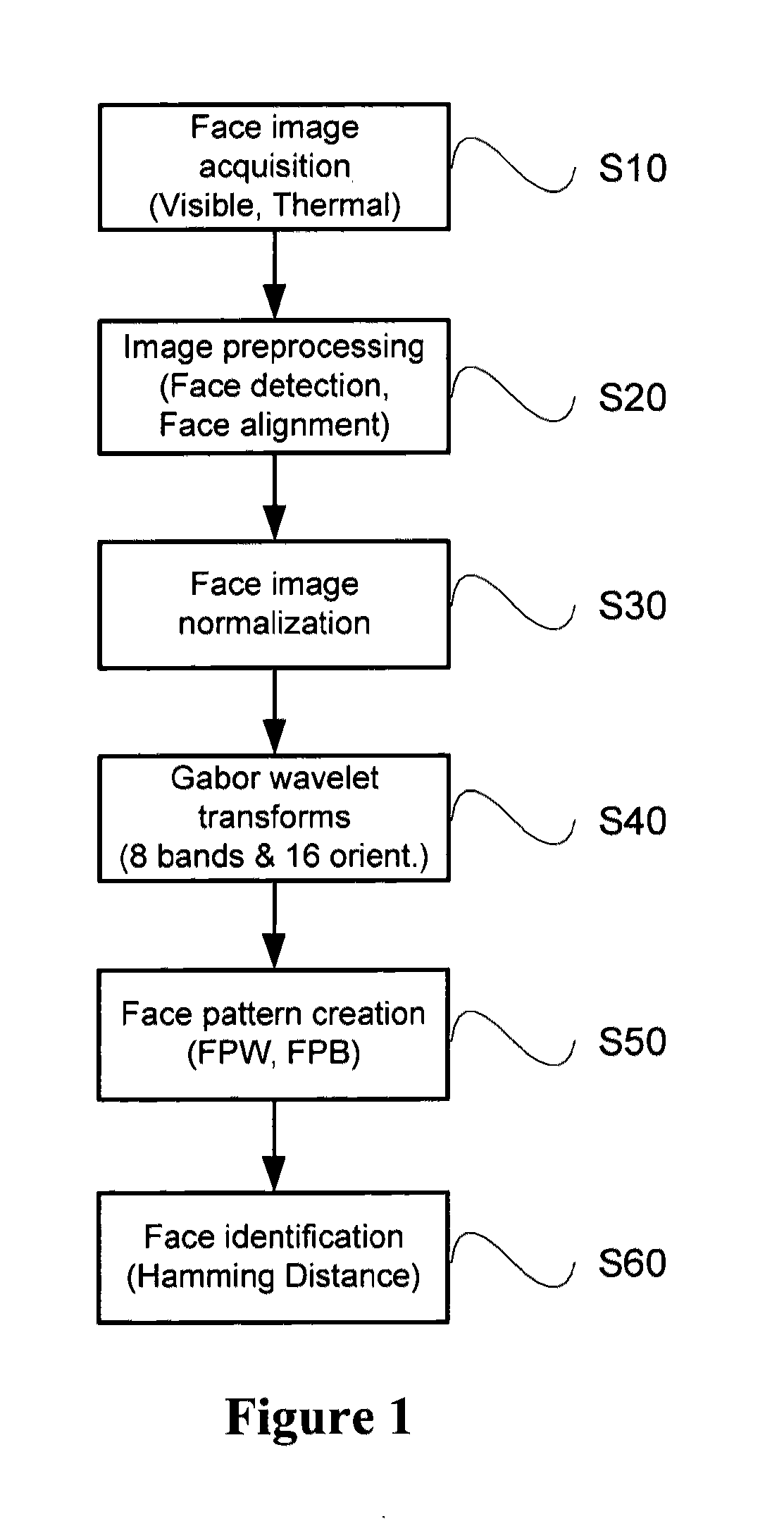 Face recognition system and method using face pattern words and face pattern bytes
