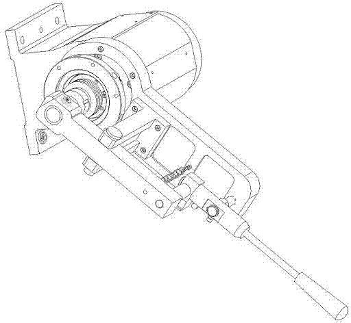 Rapid workpiece clamping mechanism for lathe