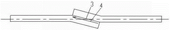 A kind of steel bar lap welding method