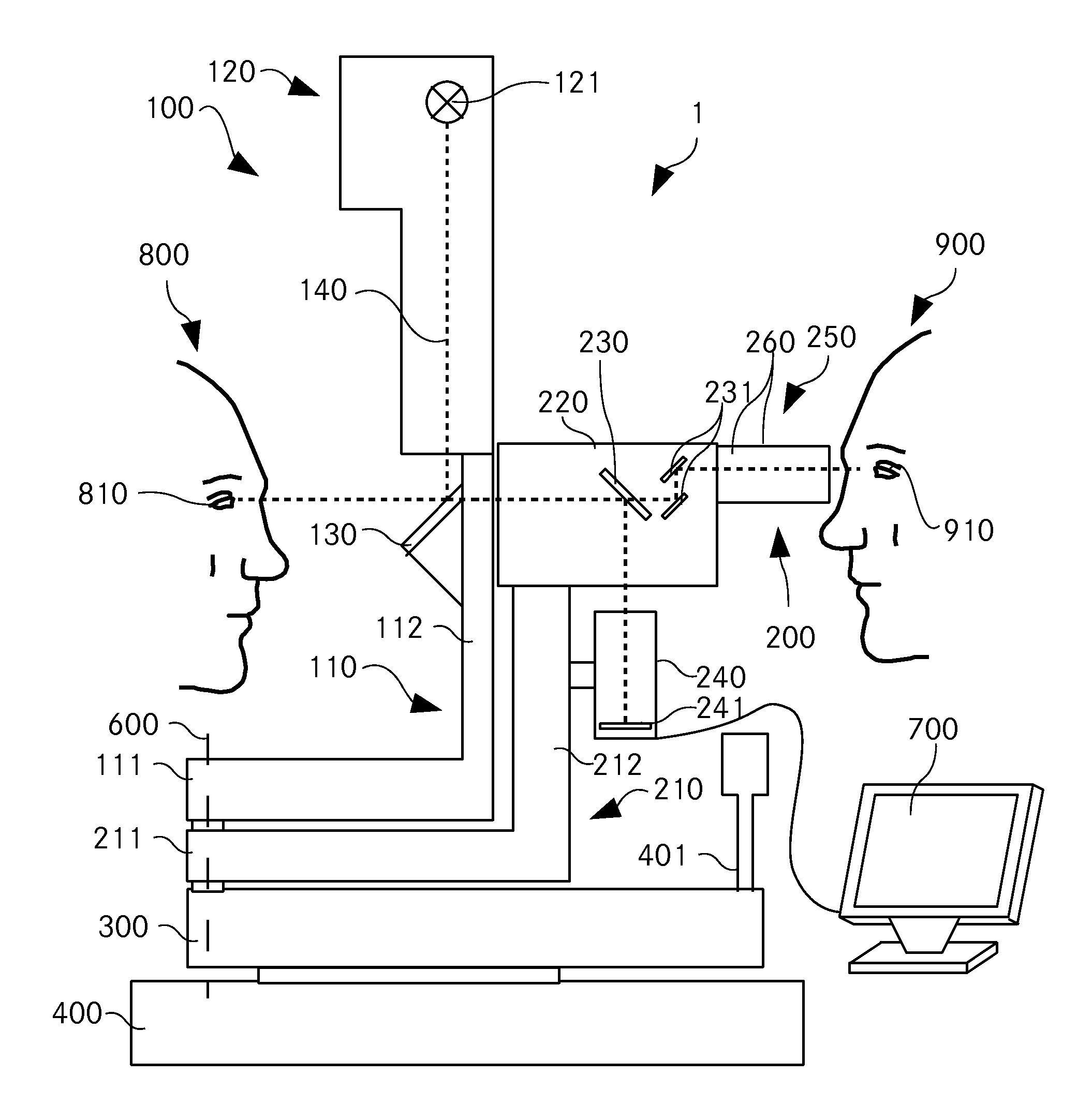 Eye examination apparatus with digital image output