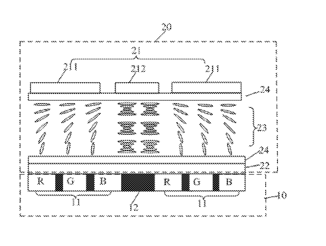 Display panel assembly, display device and driving method thereof