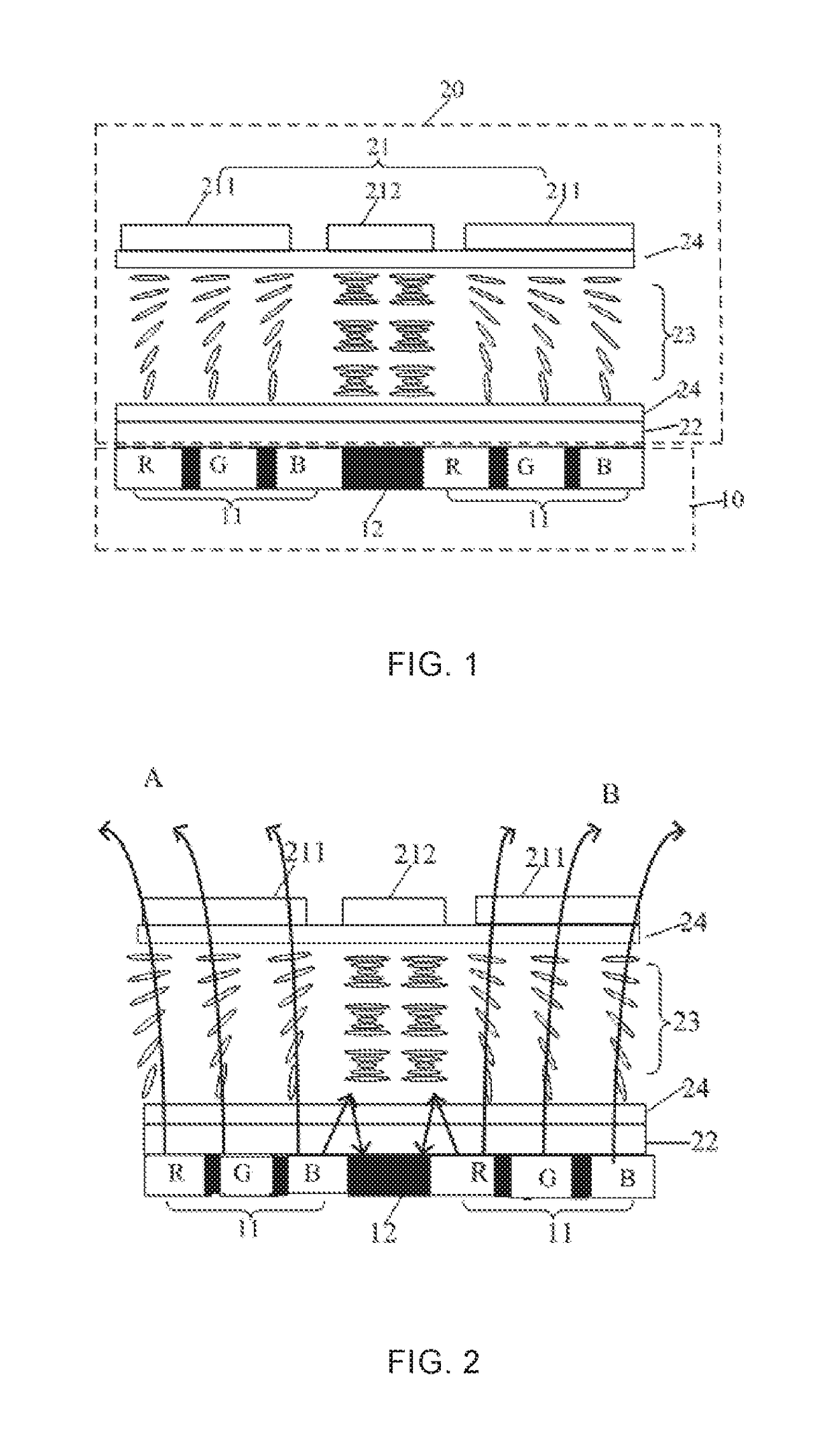 Display panel assembly, display device and driving method thereof