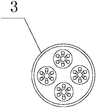 Integrated tea table having heating function and draining function