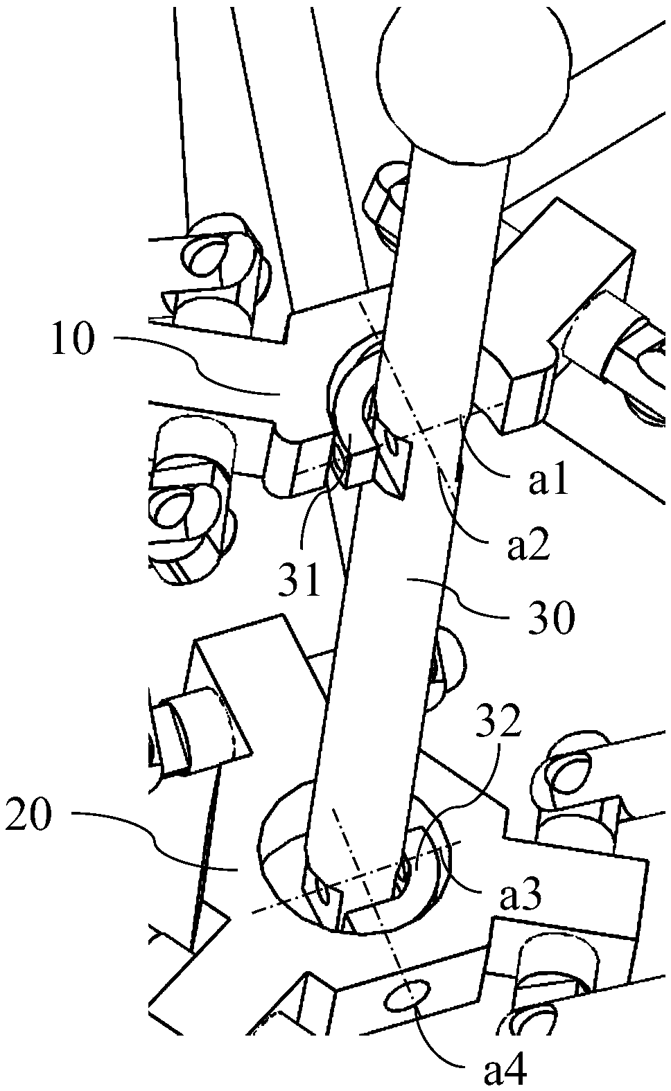 Multi-degree-of-freedom parallel mechanism