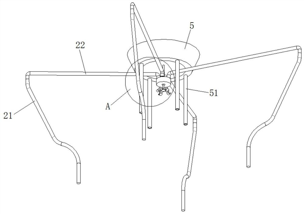 Instrument with placing hanger