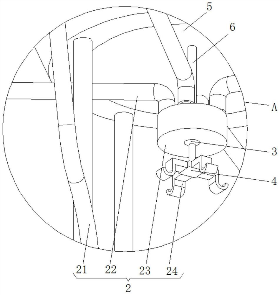 Instrument with placing hanger