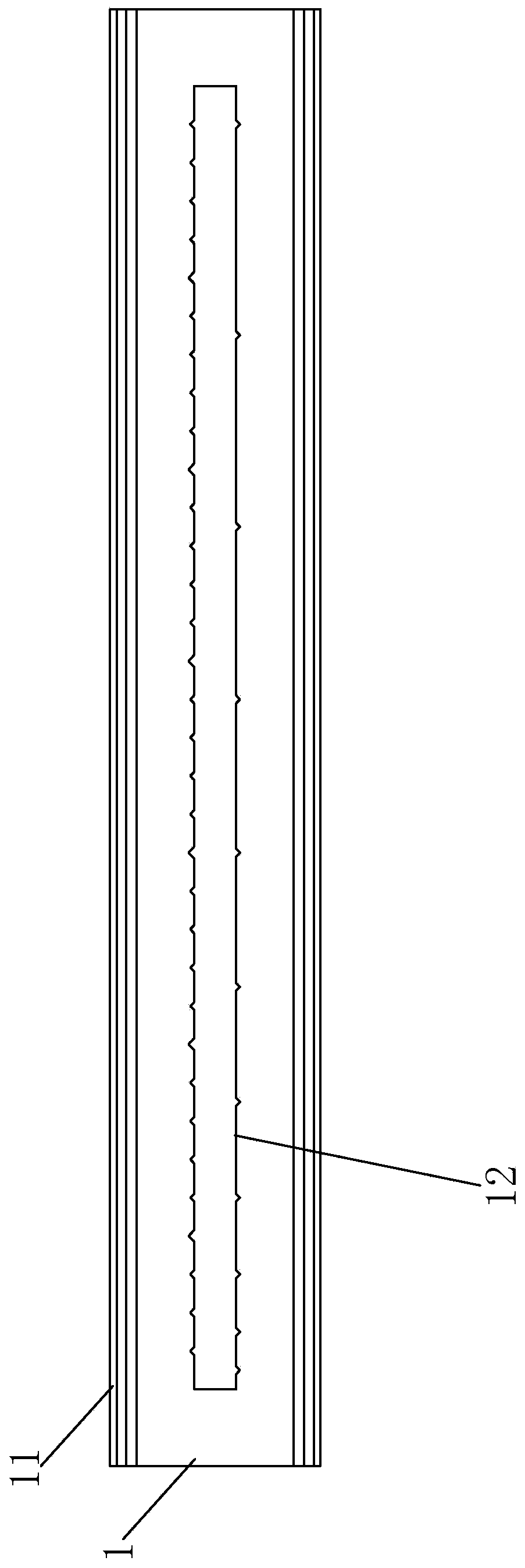 Line segment ruler for drawing