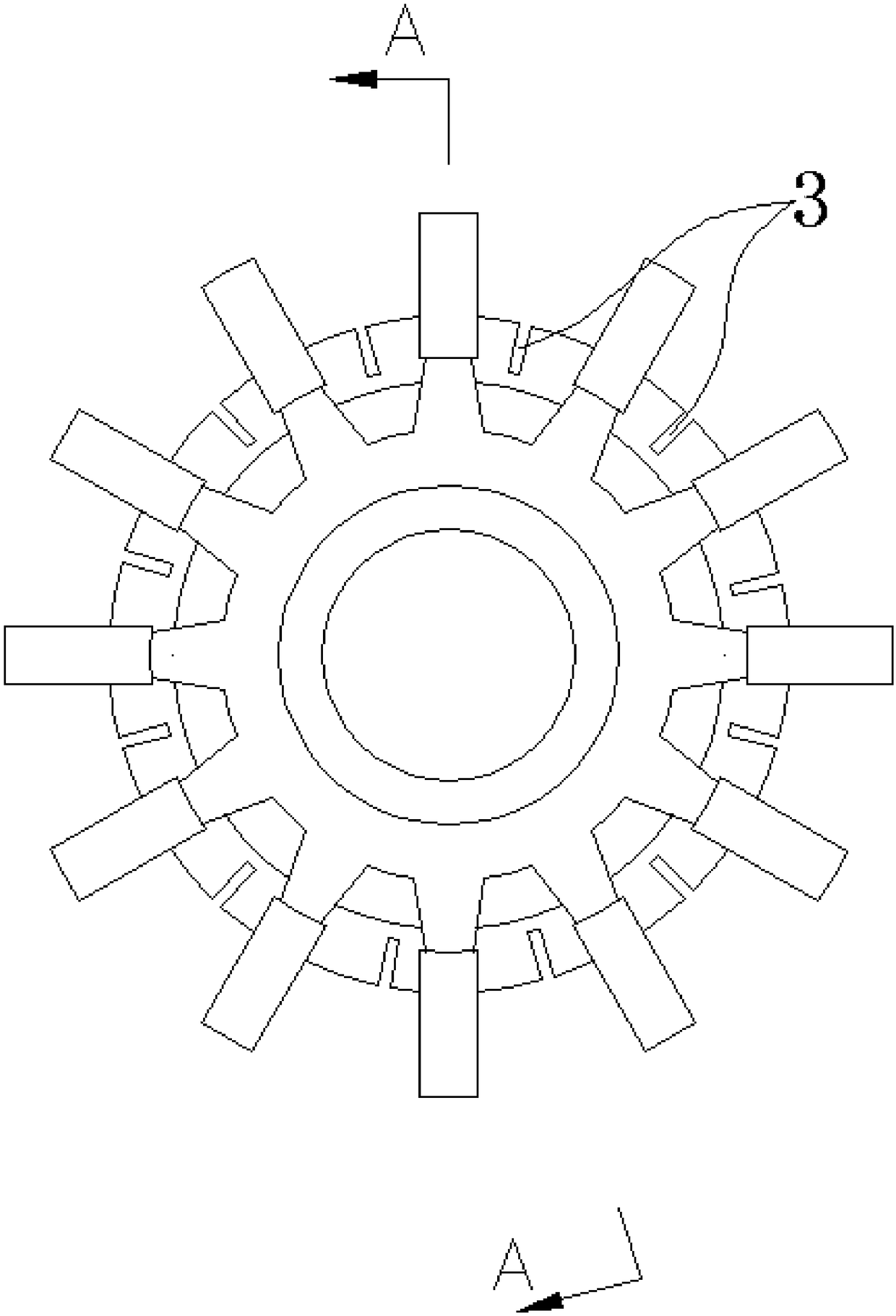 An unequally divided commutator