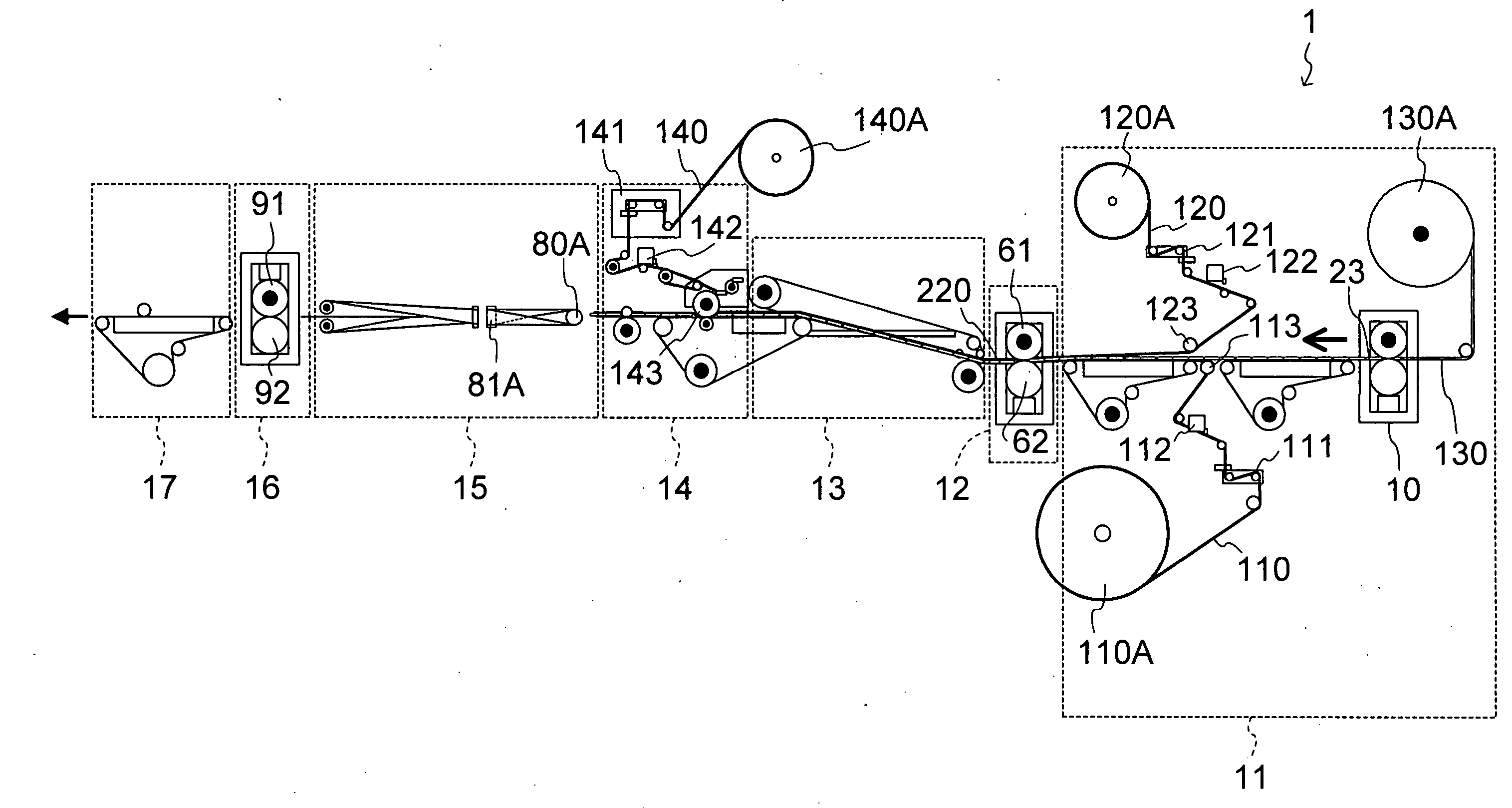 Cutter, cutting method, apparatus for producing interlabial pad, and method for producing the same