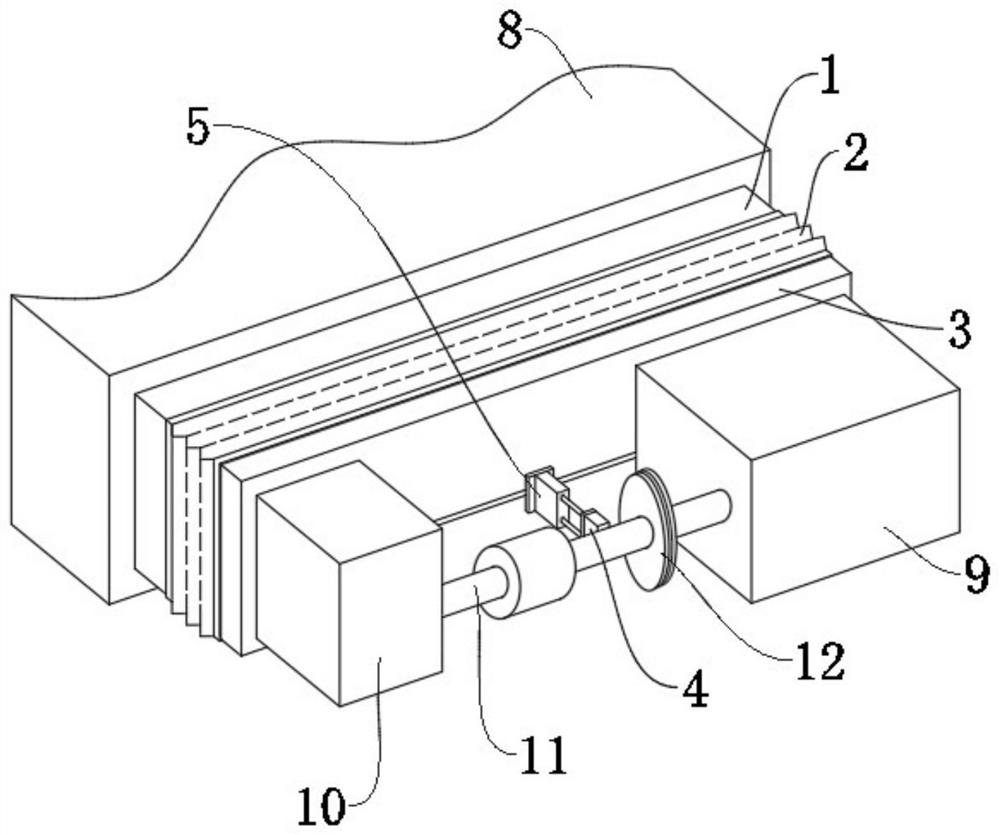 Automatic compensation device for tool of numerical control gear shaving machine