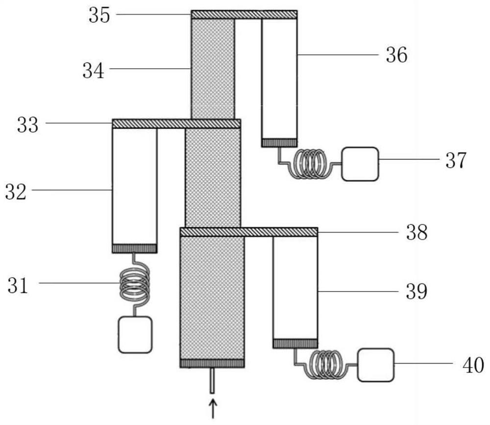 A gas-coupled pulse tube refrigerator split-type cold-end heat exchanger and design method