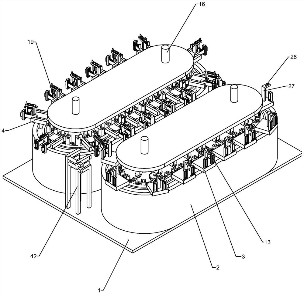 Novel flying saw machine