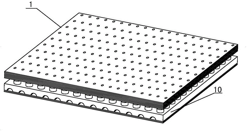 Multifunctional healthy magnetic warming mattress