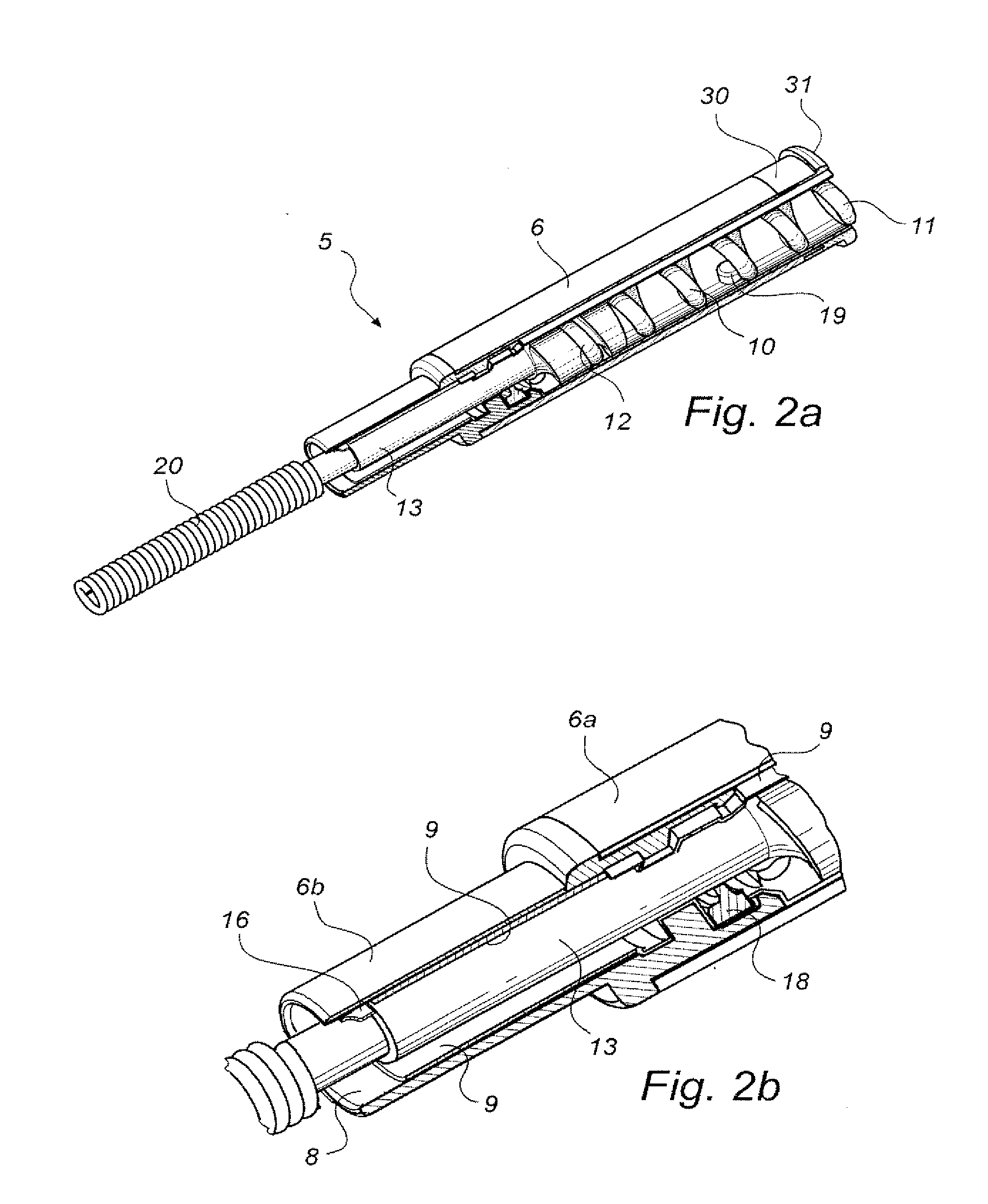 Implantable Lead with a Stimulating Electrode and a Mapping Electrode that is Electrically Disconnectable