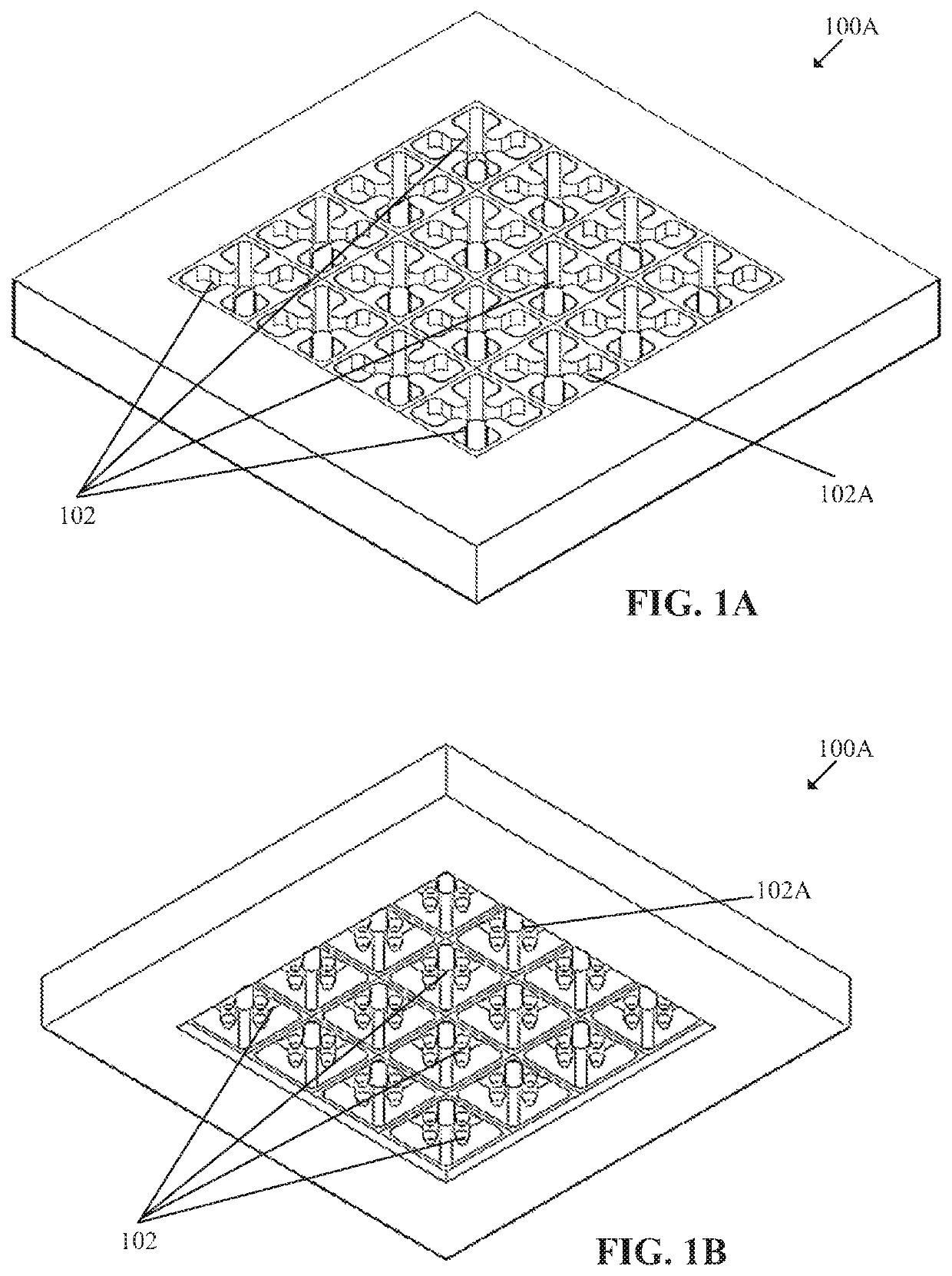 Waveguide antenna element-based beam forming phased array antenna system for millimeter wave communication