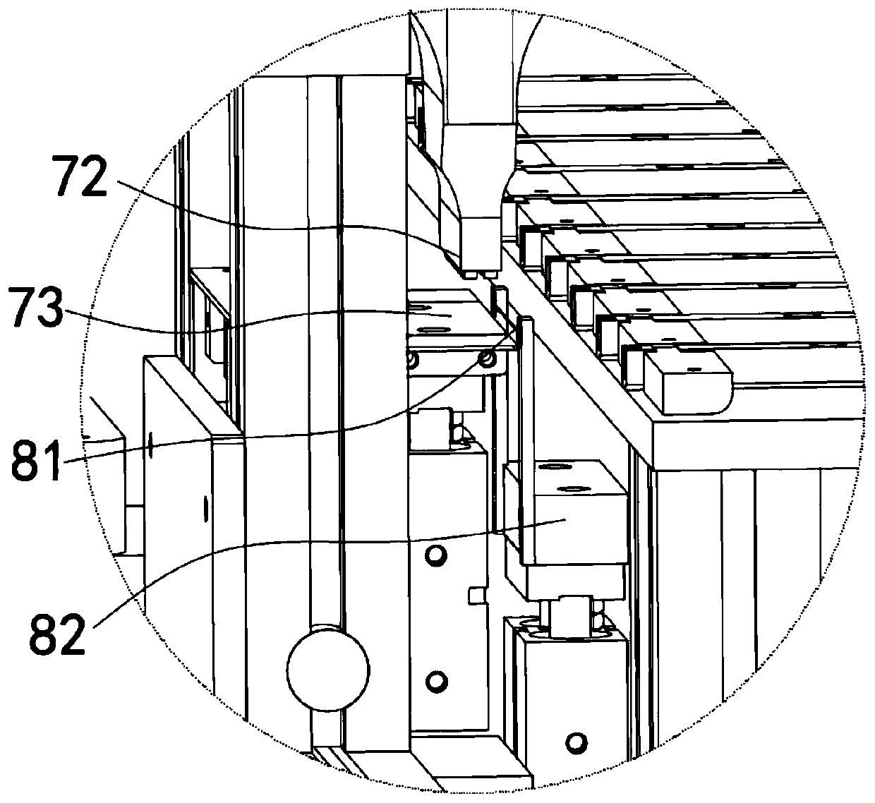 Multi-discharge-coil automatic connecting and feeding device