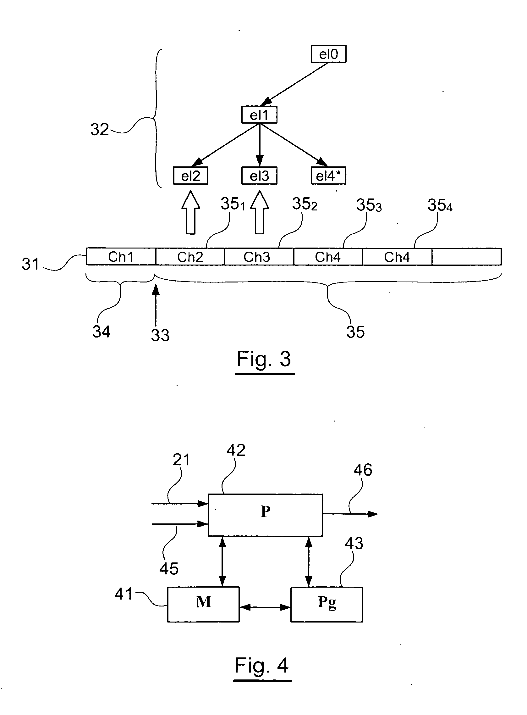 Method of generating a file describing a bitstream, corresponding device and computer program product