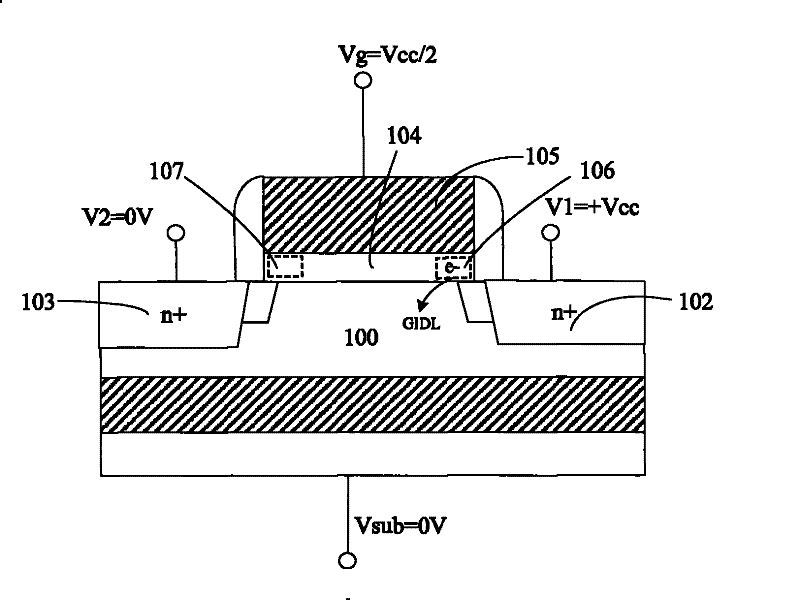 Semiconductor memory unit, driving method thereof and semiconductor memory