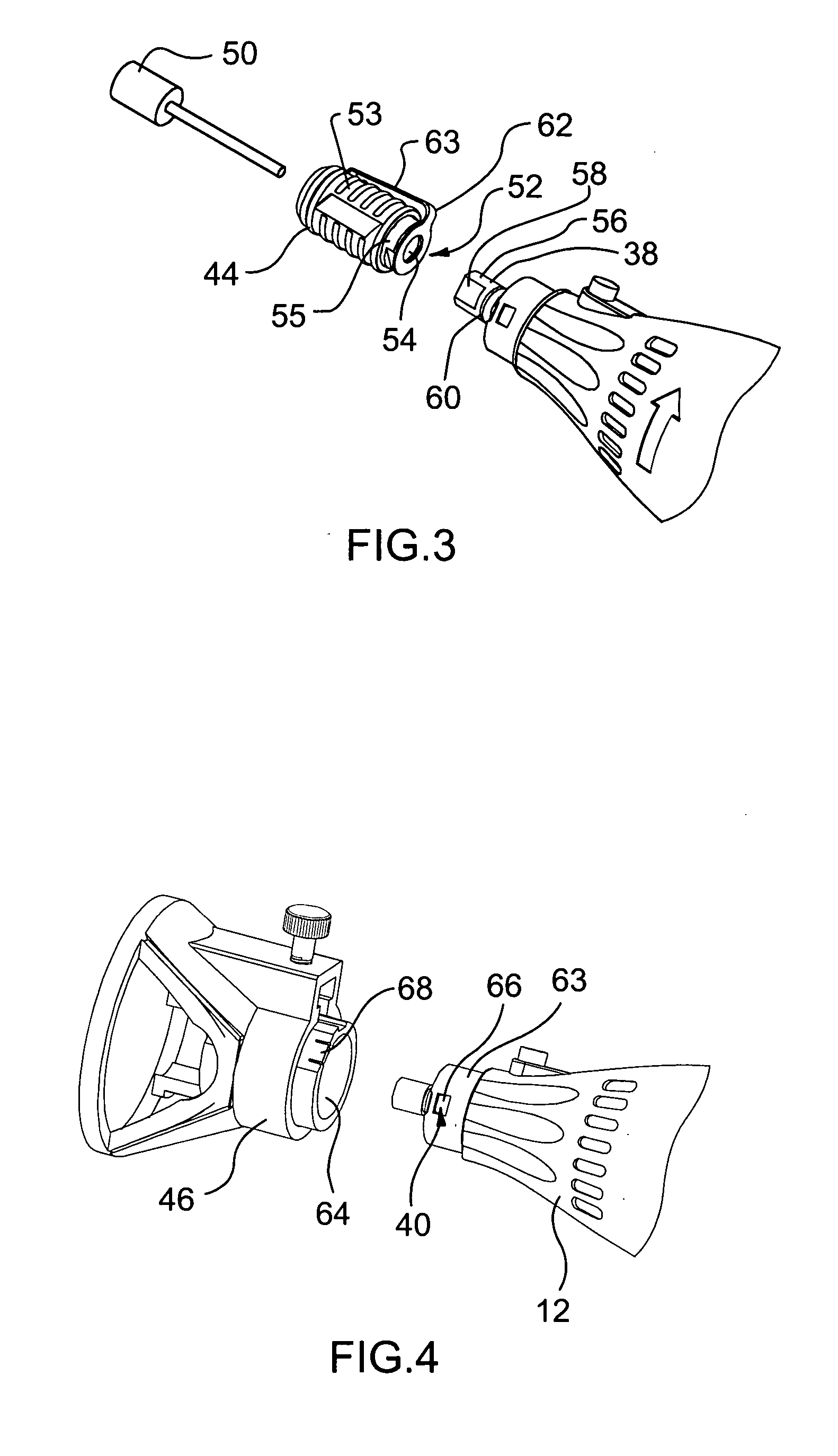 Rotary tool with quick connect means and attachments thereto