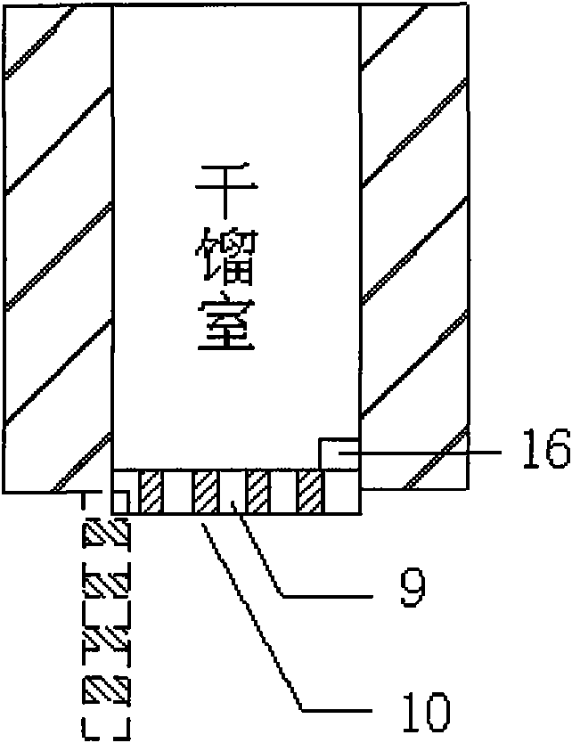 Low-order coal dry distillation device