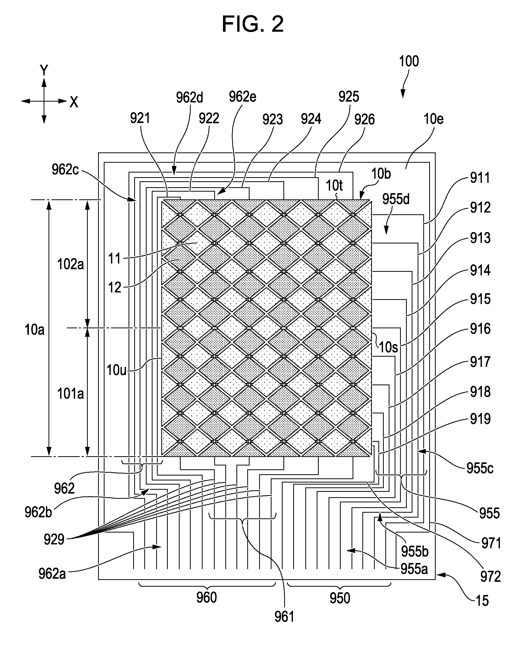 Electrical capacitance input device, display apparatus with input function and electronic apparatus
