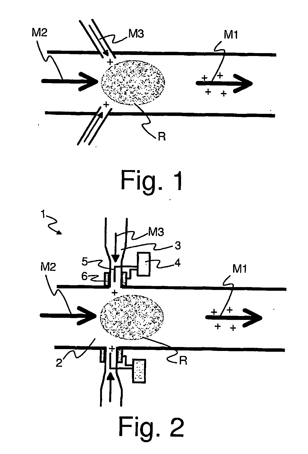 Method for charging particles in a material manufacturing process